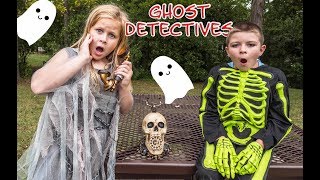 PJ MASKS  Ghost Hunters Hunt ForSpooky Candy with Ryan the Batboy