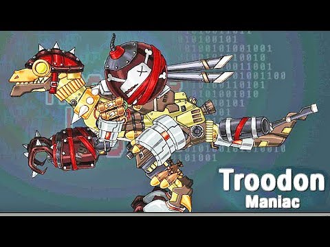 Dino Robot Battle Arena: Troodon (Maniac Skin) | Eftsei Gaming