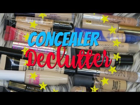 Concealer Declutter | Makeup Declutter | DreaCN Video