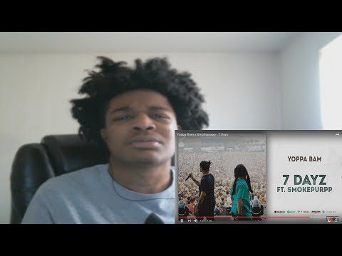 Yoppa Bam x Smokepurpp - 7 Dayz REACTION!