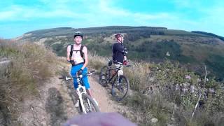 preview picture of video 'Mountain Biking - Glyncorrwg (Jay & Kev)'