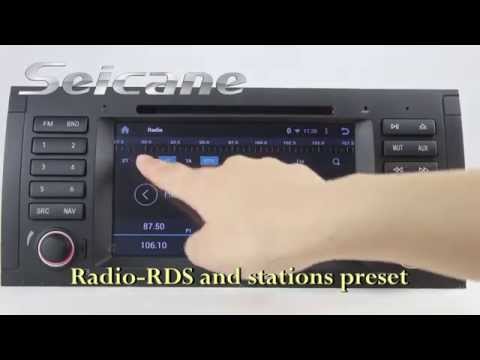 Seicane-Android 4.4 OEM GPS Radio DVD for 1996-2003 BMW E39 M5 520i 523i 525i 528i 528i SE 530i 535i