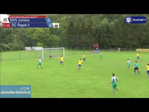21.08.16 SKN St.Pölten Juniors - SK Rapid II - Highlight  (1. Halbzeit / 21:44) am 21.08.2016 17:52