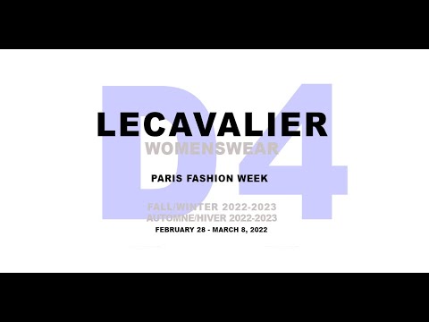 LECAVALIER Fall Winter 2022-23 Fashion Show Paris | DNMAG