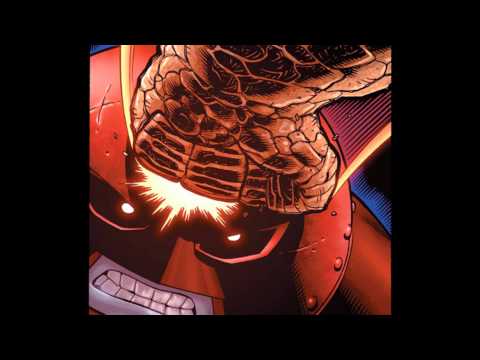 Colossus (as Juggernaut) vs The Thing/Red Hulk-Avengers vs X-Men