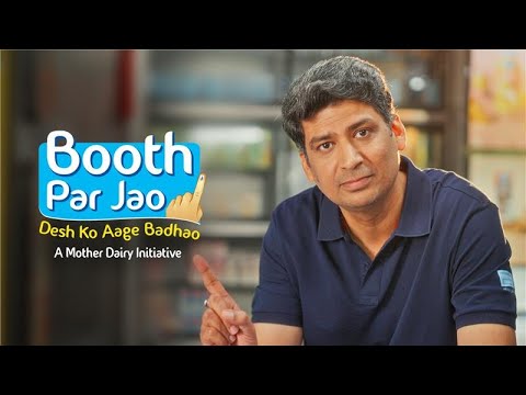 From dairy booth to voting booth, Mother Dairy champions the power of choice