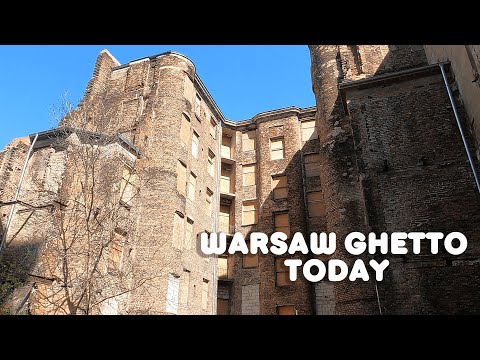 Warsaw Ghetto Today • 4K Walking Tour