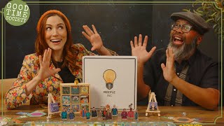 Meeple Inc. Board Game Preview with Becca Scott