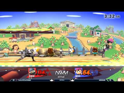 NWM 8 - [CACAW] Cacogen(Sheik) Vs  Nessquick(Ness)