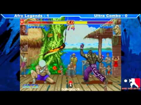 SSF2T - Afro Legends (DeeJay) Vs Ultra Combo (O.Sagat)