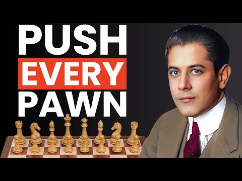 Capablanca Teaches Us a GENIUS Strategy to Beat Everyone at Chess