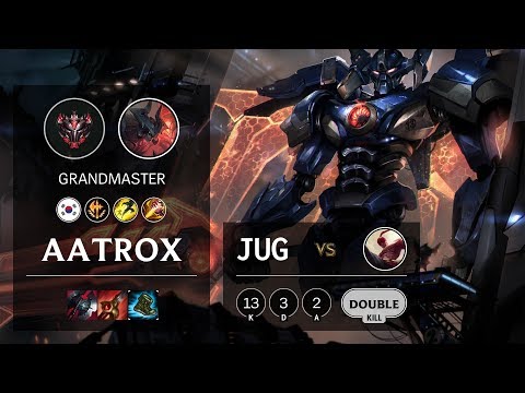 Aatrox Jungle vs Lee Sin - KR Grandmaster Patch 10.6