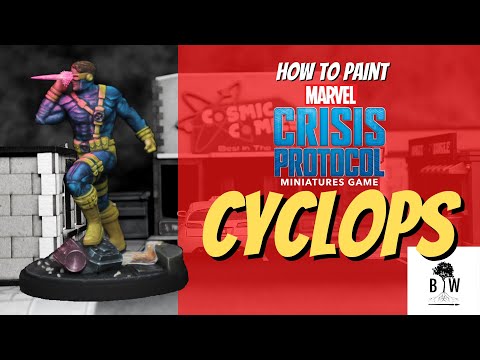 Marvel: Crisis Protocol - How to Paint Guide Ep. 2 - Cyclops