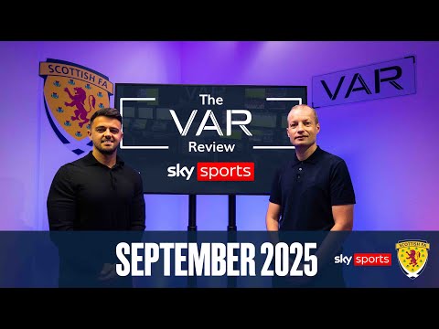 Die VAR-Überprüfung mit Willie Collum und Gordon Duncan | September & Oktober 2025
