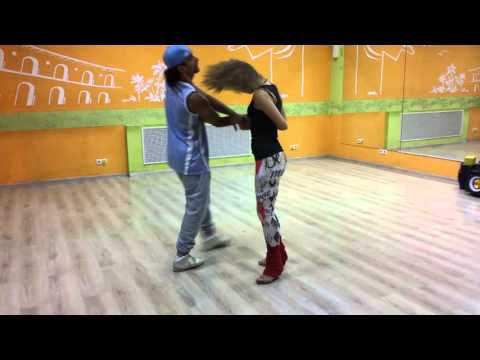 Zouk Class 19 10 15 at Brazuka Dance School Wakko, Mashen'ka