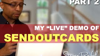 SendOutCards Review | My Live Demo On The Service - (Part 2)