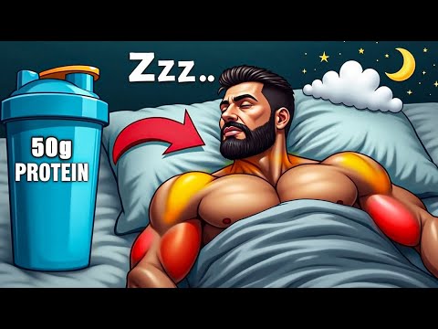 Protein Before Bed – DOES it Build Muscle Faster? (New Study!)