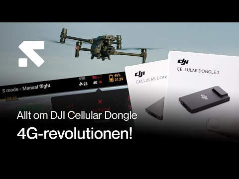 Flyga drönare obehindrat över 4G? | Allt om DJI Cellular!