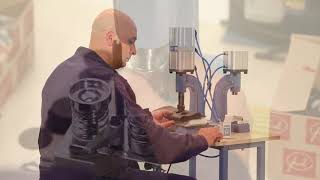 Ron Mikron пневматический станок для обтяжки пуговиц 3D FP