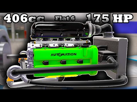 The Most Smallest, Powerful Boxer 6 Engine Ever | Automation The Car Company Tycoon Game