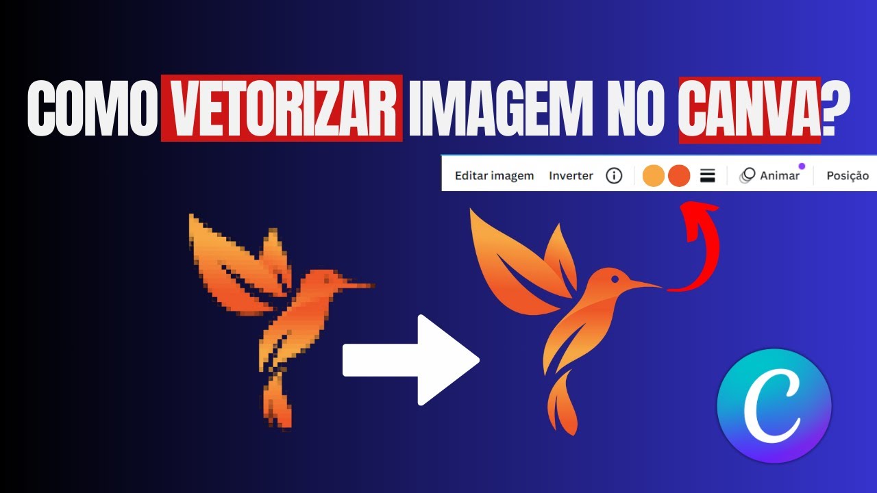 Como Vetorizar Logo no Canva e Fora do Canva | Várias Formas | (Grátis)
