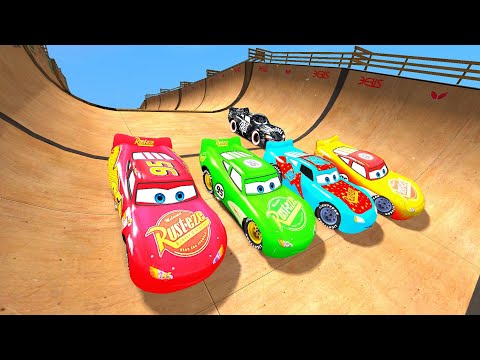 GTA IV Venom McQueens Mega Car Jumps Testing Ep. 3 - GTA IV Cars Mods