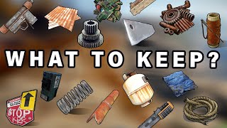 COMPONENTS | Which should you RECYCLE and which should you KEEP ► Rust