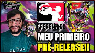 Minha Primeira Experiência no Pré-Release de ESCURIDÃO ABSOLUTA! | Pokémon TCG