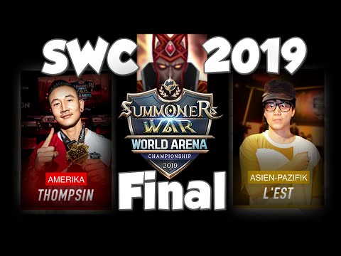 SWC 2019 WORLD FINAL: THOMPSIN vs L'EST #Antaresnerf | Summoners War