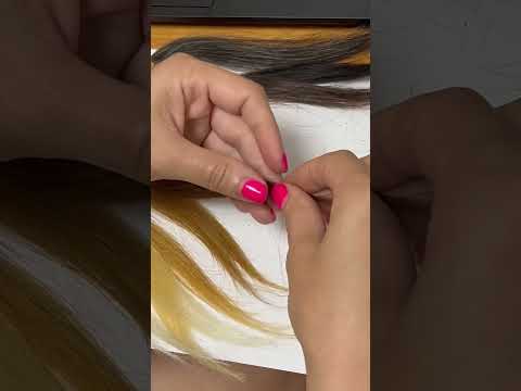 Тест-пряди натуральные, mix уровней глубины тона (УГТ), набор 9 шт