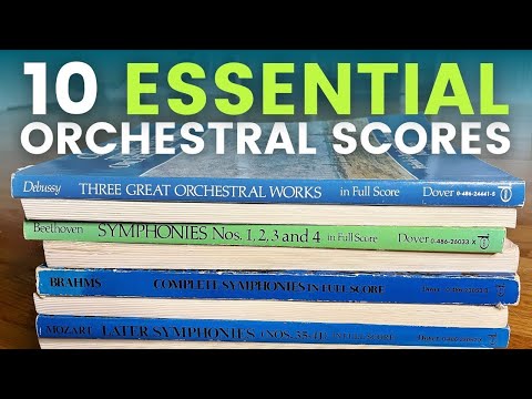 10 ESSENTIAL Orchestral Scores You Need To Study