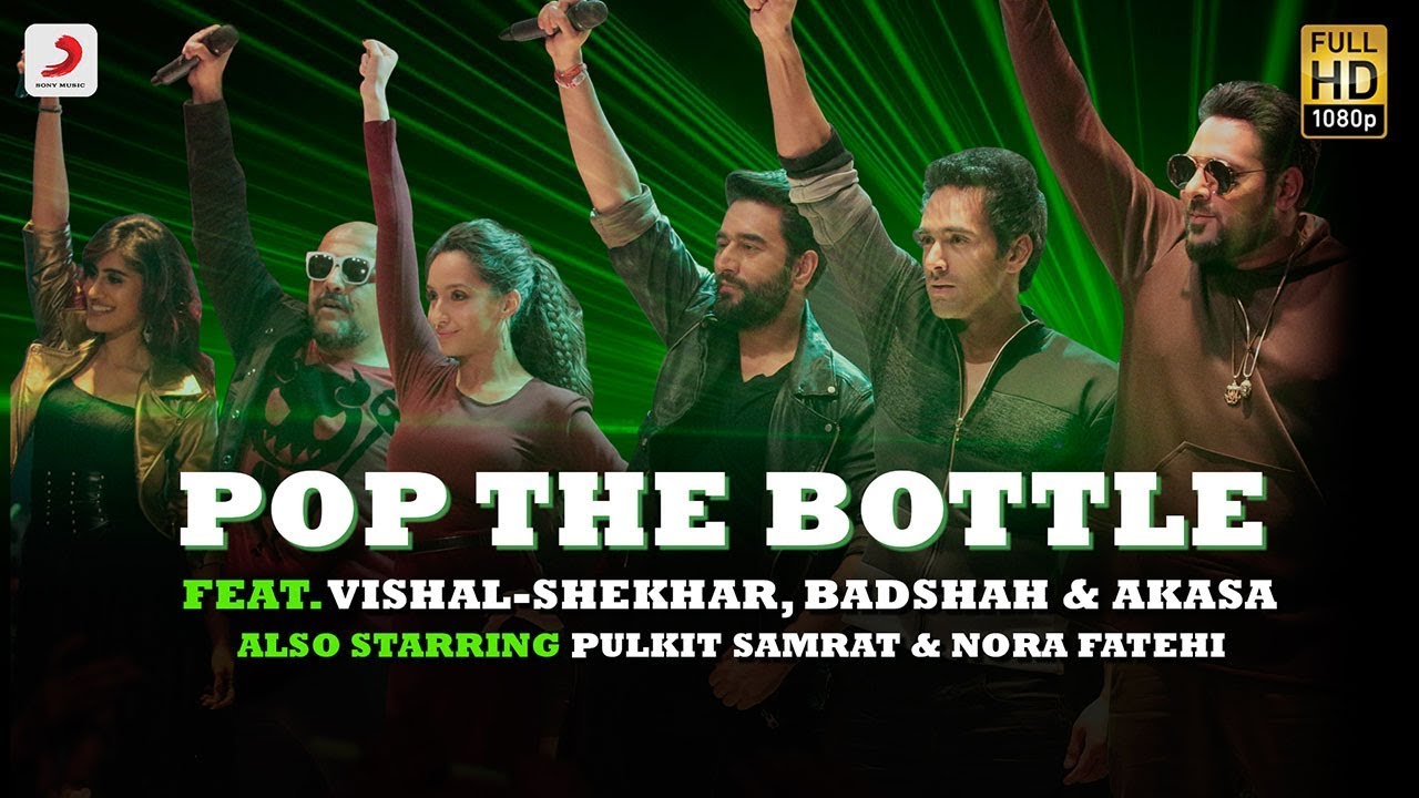 Pop The Bottle (Title) Lyrics  | Pop The Bottle | Vishal, Shekhar | Akasa Singh, Badshah | Abhijit Nalani