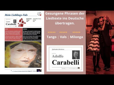 DJ Don Bernardo - Lyrics ins Deutsche übertragen - Orquesta Adolfo Carabelli