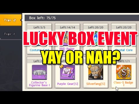 SURPRISE BOX EVENT! Not Great Rewards [One Punch Man: THE STRONGEST]