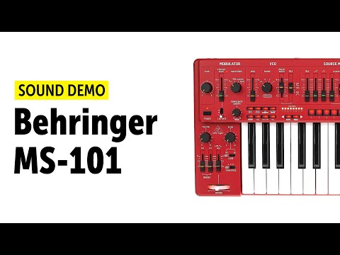 Behringer MS-1 Sound Demo (no talking)