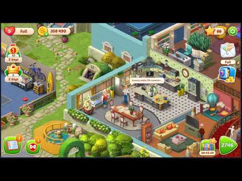 Homescapes Gameplay Story Playthrough Day 52 🏠 (Relaxation Room 5) | SKILLGAMING ✔️