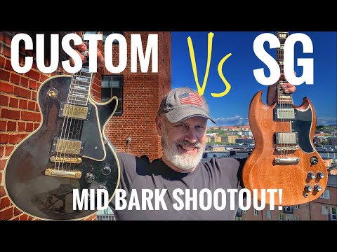 SG vs Les Paul Custom - Sounds Quite Similar don't they? Feels pretty different though.