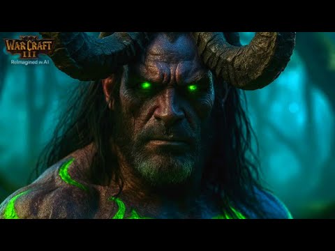 WarCraft 3 Original VS ReForged - ReImagined in AI - Night Elf Units