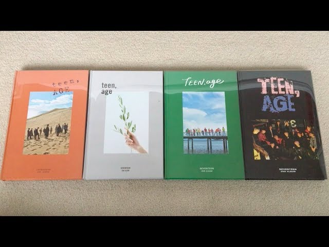 Vídeo relacionado con Pledis Entertainment Seventeen - Teen, Age (Vol.2) [White Ver.] CD+Photocard+Sticker+On Pack Poster+2 Folded Posters