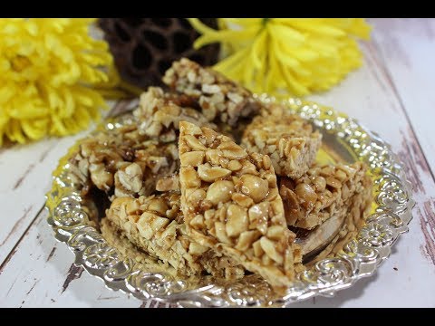 Gozinaki/Traditional Georgian Confection with Honey and Walnuts