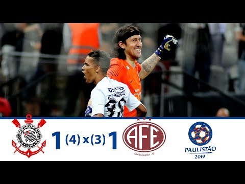 Melhores Momentos - Corinthians 1 (4) x (3) 1 Ferroviária - Campeonato Paulista (27/03/2019)