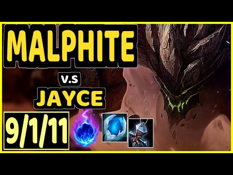 AK (MALPHITE) vs JAYCE - 9/1/11 KDA TOP CHALLENGER GAMEPLAY - KR
