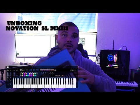 Unboxing The Novation SL MKIII #novation