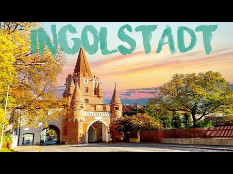 Ingolstadt, Germany 4K - 🇩🇪 City Tour in Ingolstadt | Ingolstadt virtual 4K Walking Tour | Germany
