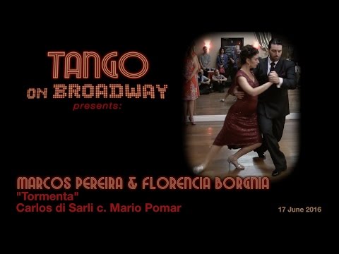Marcos Pereira & Florencia Borgnia "Tormenta" Carlos di Sarli c. Mario Pomar - Tango On Broadway