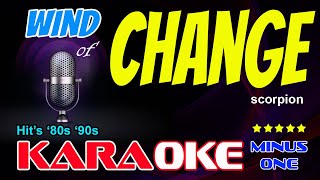 WIND OF CHANGE | karaoke version | Scorpions | backing track with lyrics X-minus