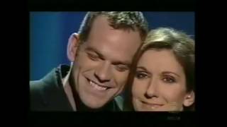 Celine Dion &amp; Garou - Sous le Vent - Gala de L&#39;adisq 29/10/2001