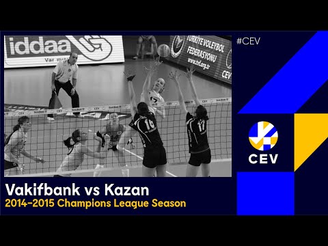 Dinamo KAZAN vs VakifBank ISTANBUL - 2015 #CLVolleyW Playoff 12