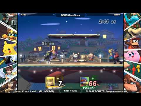 Concentrate II - Brawl One-Stock FR - Nairo VS Salem