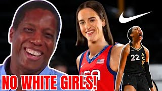 WOKE USA Today Journalist says WHITE CAITLIN CLARK with NIKE is a PROBLEM! Team USA Being DUMB!